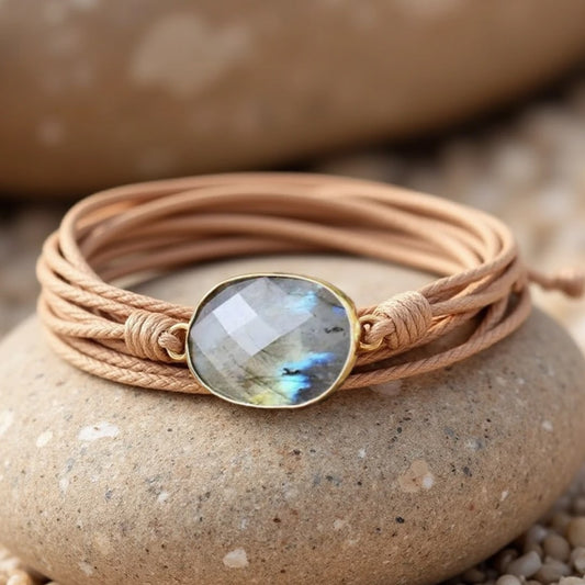 Bransoletka Wyzwolenie z labradorytu